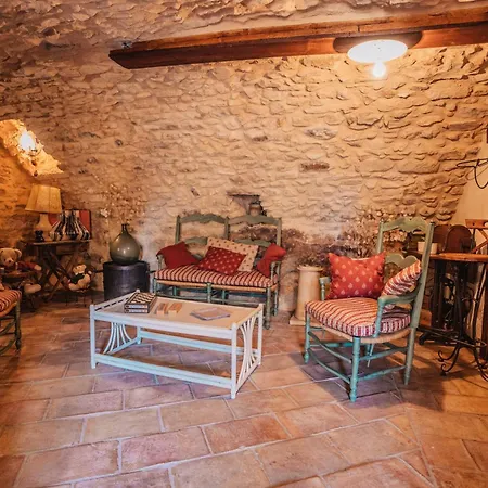 度假居 Maison En Pierre Avec Bassin La Bastide-dʼEngras